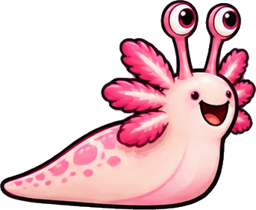 Axolotl Smile slug skin