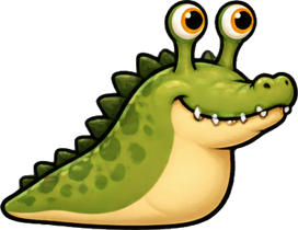 Crocodile Grin slug skin