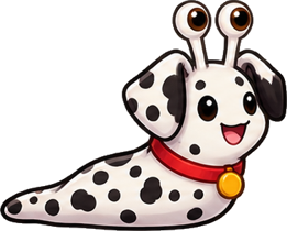 Dalmatian Dots slug skin