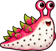 Dragonfruit Dots slug skin