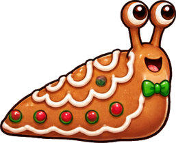 Gingerbread Grin slug skin