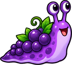 Grape Bunch slug skin