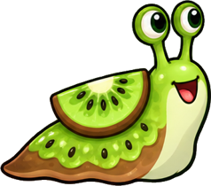Kiwi Slice slug skin