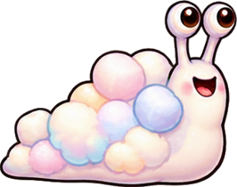 Marshmallow Cloud slug skin