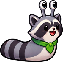 Raccoon Rascal slug skin