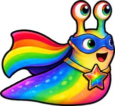 Rainbow Ranger slug skin