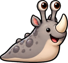Rhino Horn slug skin