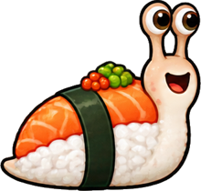 Sushi Roll slug skin